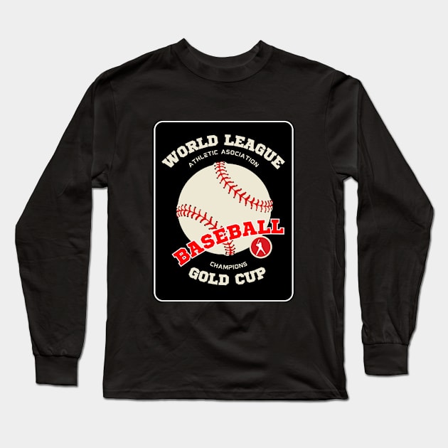 Cool Baseball love T-shirt Long Sleeve T-Shirt by RoyaltyDesign